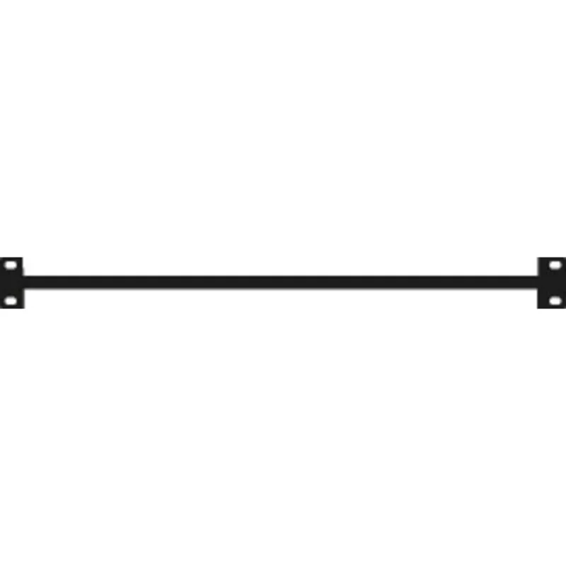DSIT DS-FO96 19 inch universeel vast rek 1U, verstelbare diepte 710-950 mm, zwart