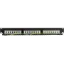 DS-IT CAT 5e FTP 24-poorts 19 inch rackmontage patchpaneel