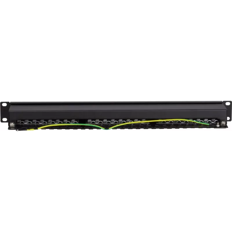 DS-IT CAT 5e FTP 24-poorts 19 inch rackmontage patchpaneel