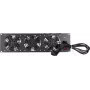 DSIT DS-FAN3FRONT 3U rackmontage ventilatorunit met 3 ventilatoren voor 19 inch racks, zwart