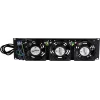 DSIT DS-FAN3FRONT 3U rackmontage ventilatorunit met 3 ventilatoren voor 19 inch racks, zwart