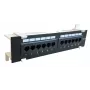 DS-IT CAT 6 wand patchpaneel, 12-poorts UTP (DS-Patch6-12UTP-WM)