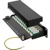 DSIT DS-10Patch6a-12STP 10 inch 12-poorts STP CAT 6a patchpaneel