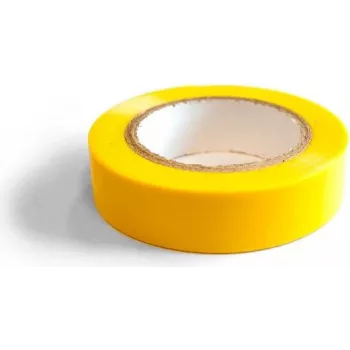 DSIT DC-Tape-Yellow zelfklevende PVC-isolatietape 10 m x 19 mm geel