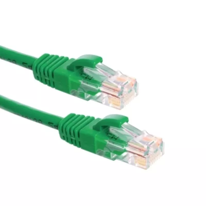 DSIT CAT6a U/UTP 100% koper netwerk-patchkabel, 2m, groen