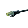 DSIT Cat.7 S/FTP netwerk-patchkabel, RJ45, 0,25 m, zwart