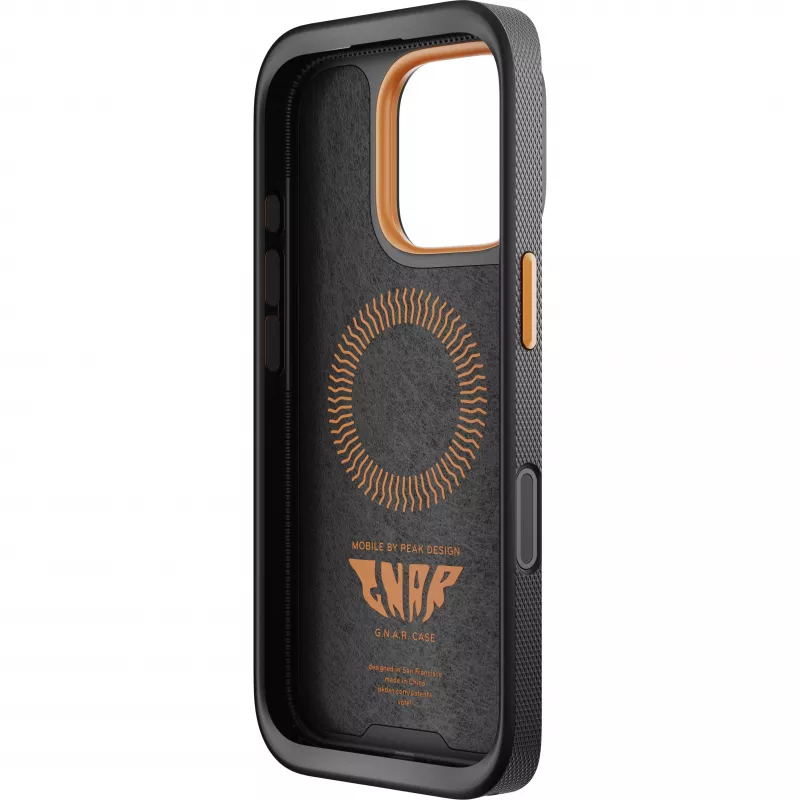 Hoesje Peak Design Mobile GNAR voor Apple iPhone 16 Pro, zwart (M-MX-BU-BK-1)