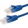 DSIT CAT5e netwerk-patchkabel U/UTP 5m blauw 100% koper RJ45 Ethernet Gigabit LAN-kabel