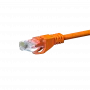 DSIT CAT 5e U/UTP netwerk-patchkabel, 3m, oranje, CCA, RJ45, Gigabit Ethernet