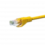 DSIT DC-C57-075 CAT5e U/UTP-netwerkkabel, 7,5 m, geel, CCA
