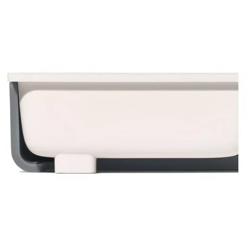 OXO Good Grips siliconen afdruipmat voor servies, grijs