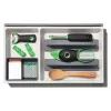 OXO Good Grips siliconen afdruipmat voor servies, grijs