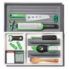 OXO Good Grips siliconen afdruipmat voor servies, grijs