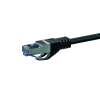 DSIT CAT 6a netwerkkabel LSOH - S/FTP - 2 meter - zwart