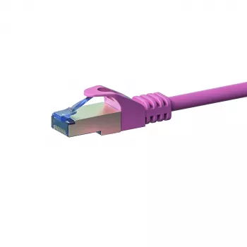 DSIT CAT 6a netwerkkabel LSOH - S/FTP - 5 meter - roze - patchkabel
