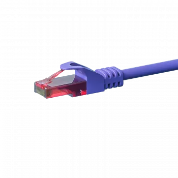 DSIT DC-68-100 CAT6 U/UTP-netwerkkabel, 10 m, paars, 100% koper