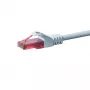 DSIT CAT6 U/UTP netwerkkabel, 15 m, wit, 100% koper (DC-62-150)