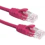 DSIT CAT6a netwerkkabel 100% koper - U/UTP - 0,50 meter - roze (DC-U6A9-005)