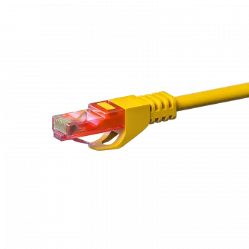 DSIT CAT6 netwerkkabel 100% koper - U/UTP - 30 meter - geel (DC-67-300)