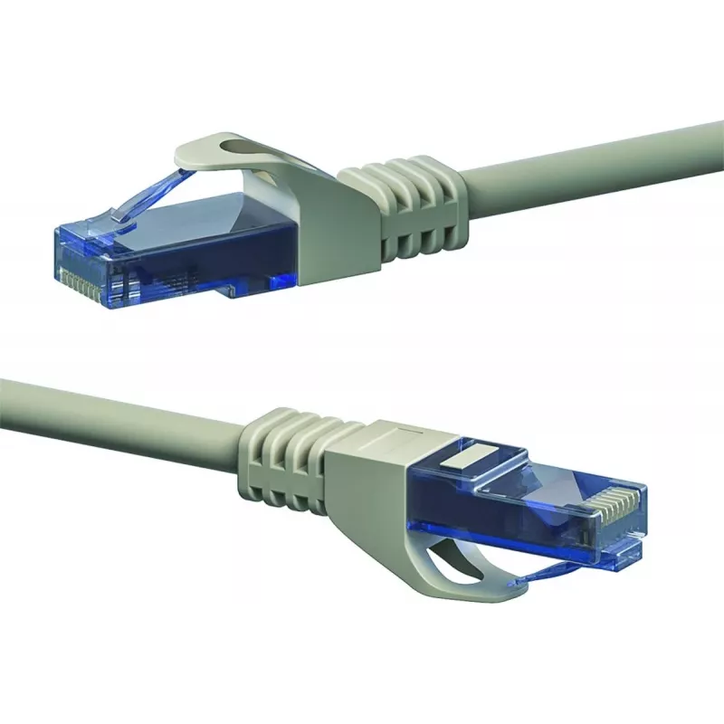 DSIT CAT6a netwerkkabel 100% koper - U/UTP - 1 meter - grijs (DC-U6A1-010)