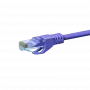 DSIT CAT 6 U/UTP netwerkkabel, 2m, paars, CCA, RJ45, 1 Gbit/s