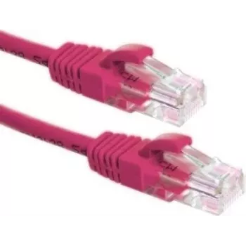 DSIT CAT6a netwerkkabel 100% koper - U/UTP - 10 meter - roze (DC-U6A9-100)