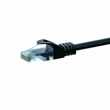 DSIT DC-50-005 CAT5e U/UTP-netwerkkabel, 0,5 m, zwart, 100% koper