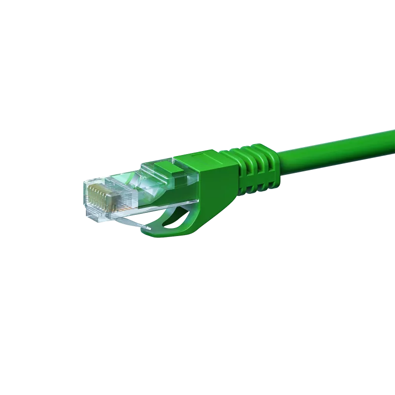 DSIT CAT5e U/UTP netwerkkabel, 1m, groen, 100% koper (DC-53-010)