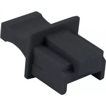 DSIT RJ45 poortafdekkingen, set van 10 stuks, zwart