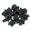 DSIT RJ45 poortafdekkingen, set van 10 stuks, zwart