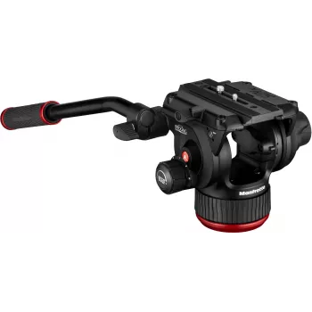 Manfrotto MVH504XAH 504X statiefkop, aluminium, zwart