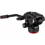 Manfrotto MVH504XAH 504X statiefkop, aluminium, zwart