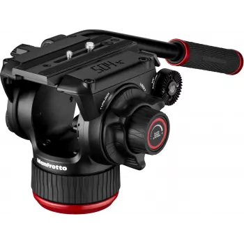 Manfrotto MVH504XAH 504X statiefkop, aluminium, zwart