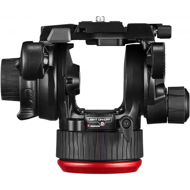 Manfrotto MVH504XAH 504X statiefkop, aluminium, zwart