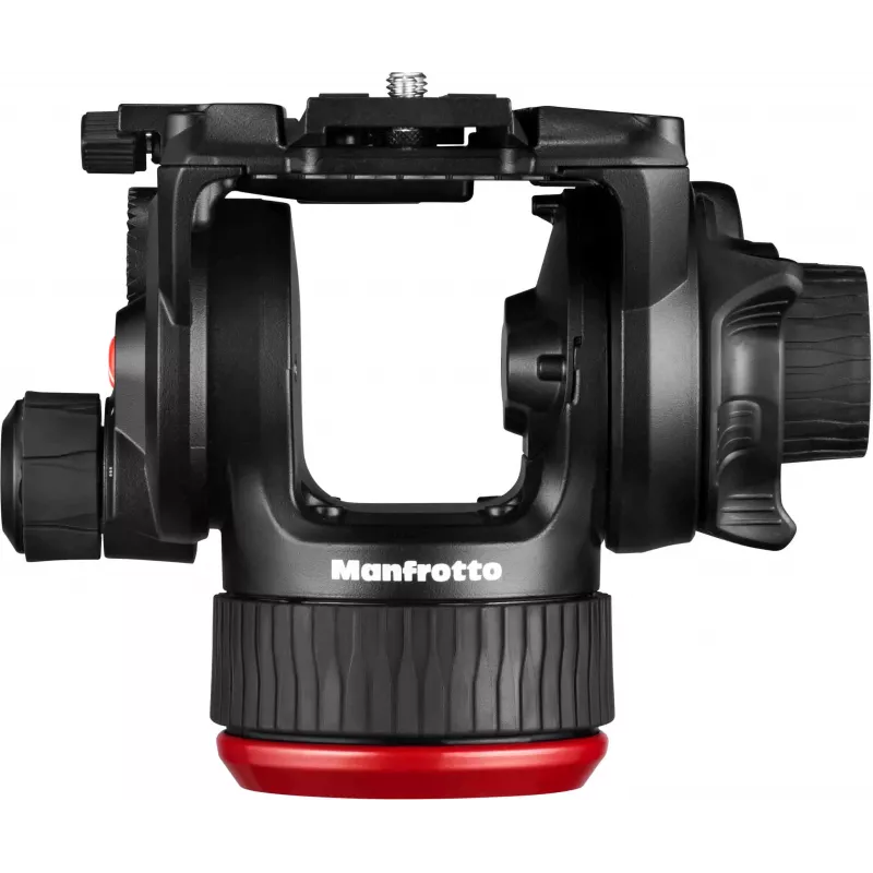 Manfrotto MVH504XAH 504X statiefkop, aluminium, zwart