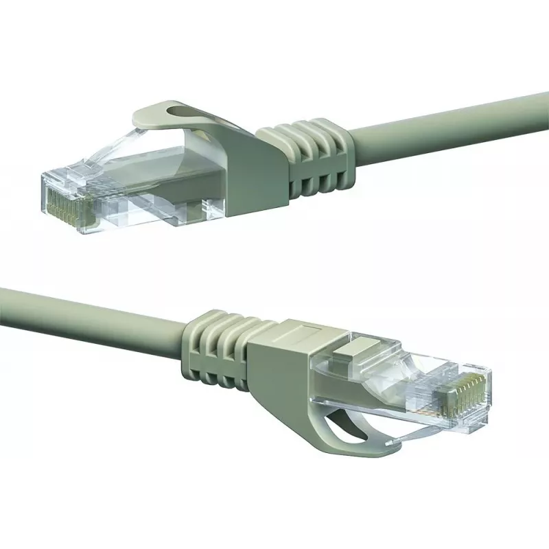DSIT CAT5e netwerkkabel U/UTP 15m grijs 100% koper (DC-51-150)