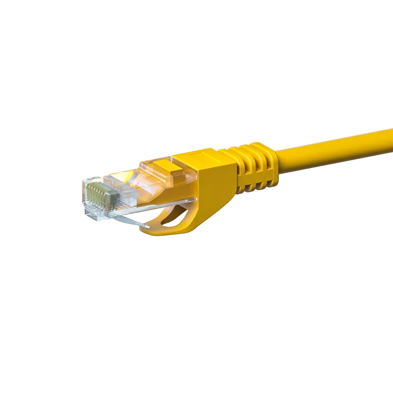DSIT CAT5e U/UTP netwerkkabel, 20 m, geel, 100% koper (DC-57-200)