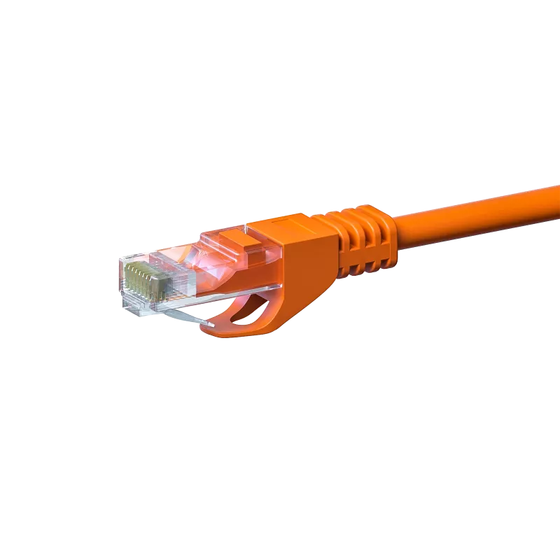 DSIT CAT5e U/UTP netwerkkabel, 50 m, oranje, 100% koper (DC-56-500)