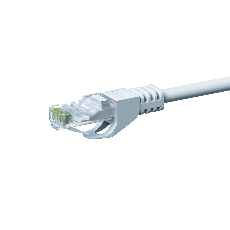 DSIT CAT 5e U/UTP netwerk-patchkabel 0,25 m wit CCA Gigabit Ethernet RJ45