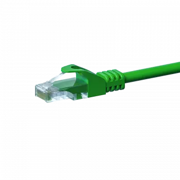 DSIT CAT 5e U/UTP netwerk-patchkabel, 0,25 m, groen, CCA, RJ45
