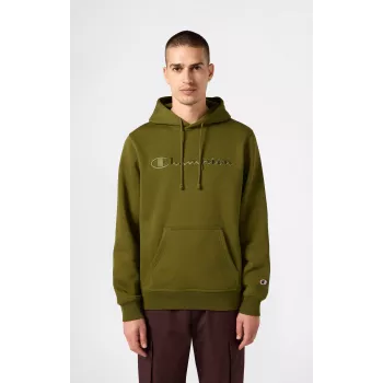 Champion heren hoodie olijfgroen 220271 GS585 maat S