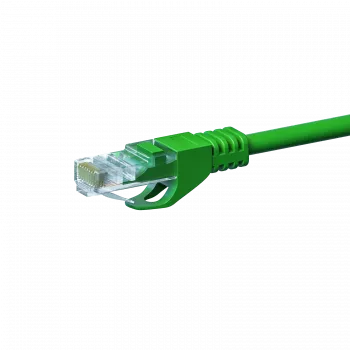 DSIT CAT 5e U/UTP netwerk-patchkabel, 1m, groen, CCA, RJ45, Gigabit Ethernet