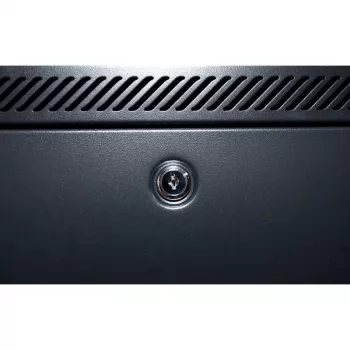 DSIT 15U wandmontage-serverkast met metalen deur 600x600x770mm zwart