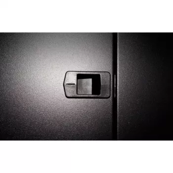 DSIT 15U wandmontage-serverkast met metalen deur 600x600x770mm zwart