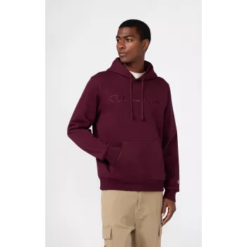 Champion heren hoodie bordeauxrood 220271 RS522 maat S