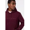 Champion heren hoodie bordeauxrood 220271 RS522 maat S