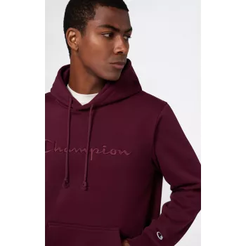 Champion heren hoodie bordeauxrood 220271 RS522 maat S