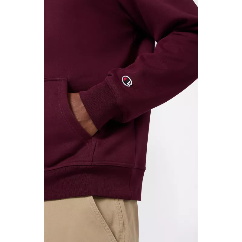 Champion heren hoodie bordeauxrood 220271 RS522 maat S