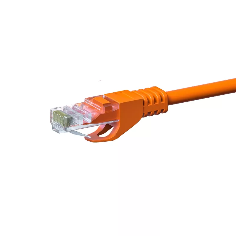 DSIT CAT 5e U/UTP netwerkkabel 10m oranje CCA