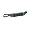 DSIT DS10-4PDU-PE 10 inch stekkerdoos 4-voudig met randaarde, 1,5 m kabel, wit